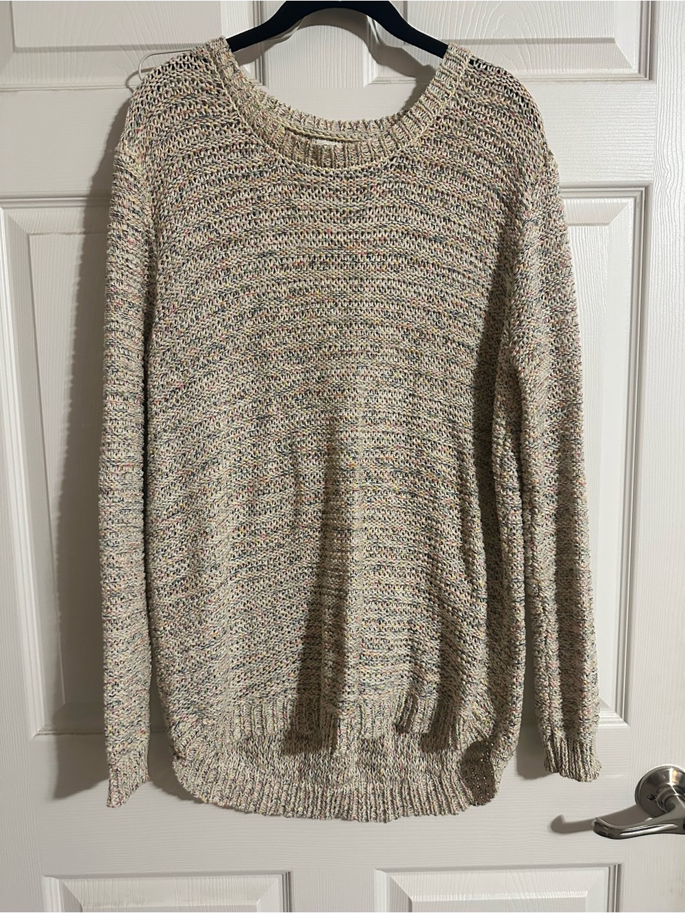 Cato Multicolor Knit Sweater Size Large Like New